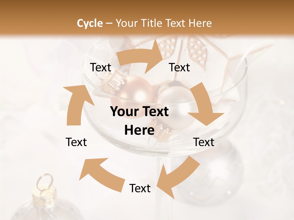 Food Gift Ball PowerPoint Template