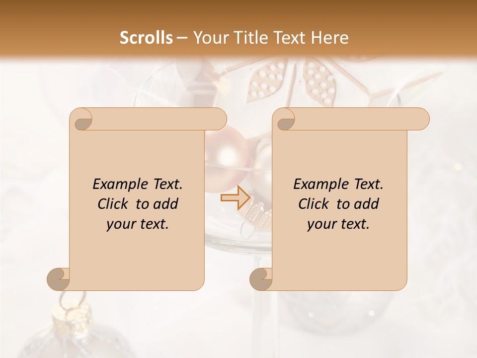 Food Gift Ball PowerPoint Template