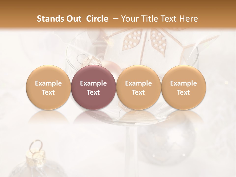 Food Gift Ball PowerPoint Template