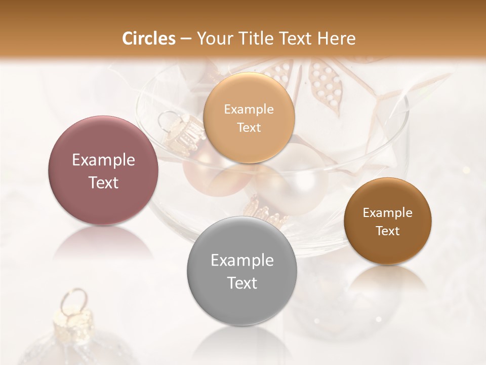 Food Gift Ball PowerPoint Template