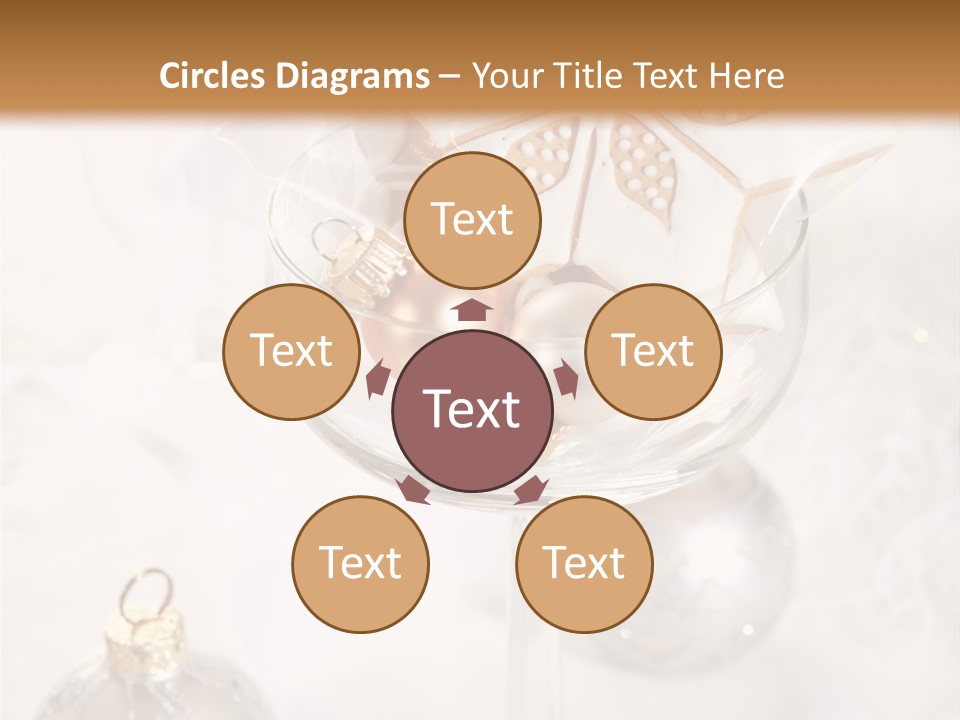 Food Gift Ball PowerPoint Template