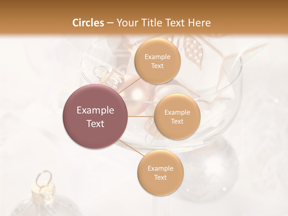 Food Gift Ball PowerPoint Template