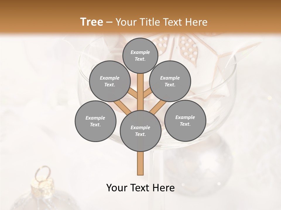 Food Gift Ball PowerPoint Template