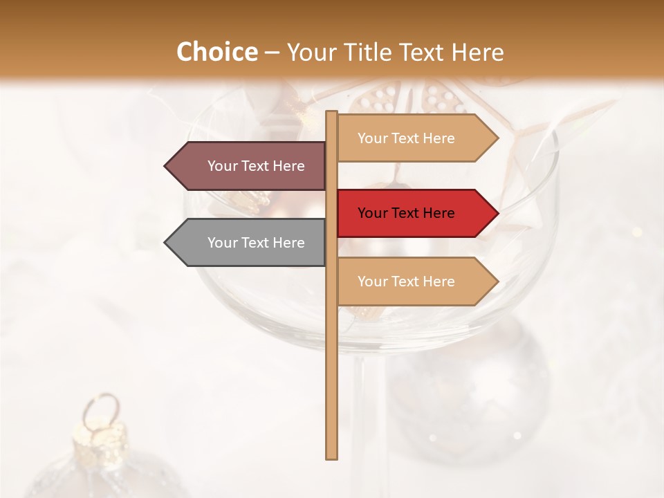 Food Gift Ball PowerPoint Template