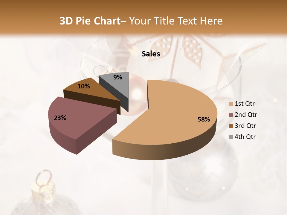 Food Gift Ball PowerPoint Template