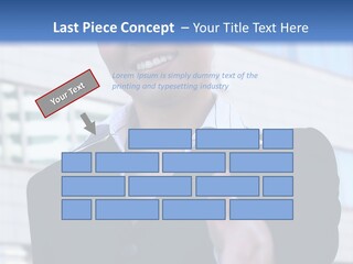 Success Negotiating Person PowerPoint Template