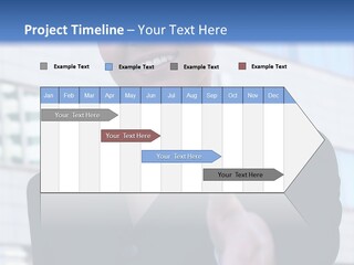 Success Negotiating Person PowerPoint Template