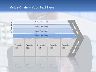Success Negotiating Person PowerPoint Template