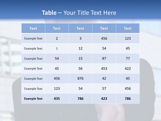 Success Negotiating Person PowerPoint Template