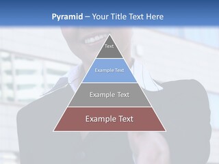 Success Negotiating Person PowerPoint Template