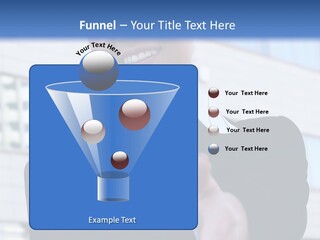 Success Negotiating Person PowerPoint Template
