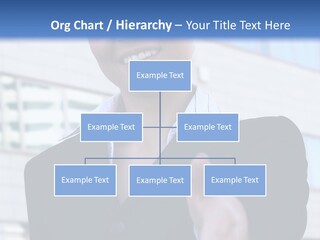 Success Negotiating Person PowerPoint Template