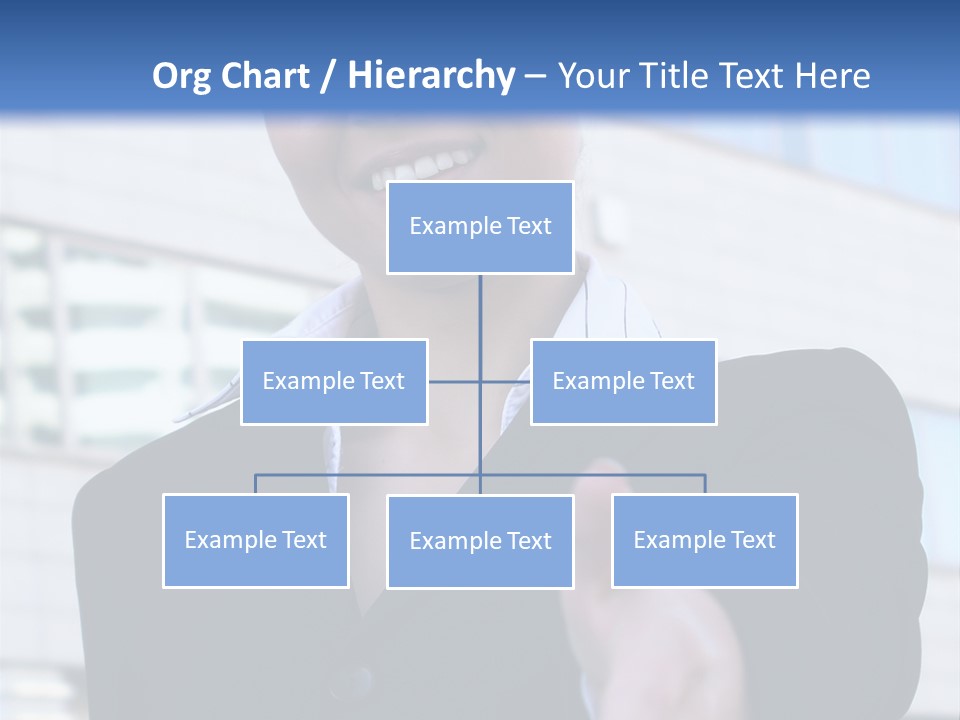 Success Negotiating Person PowerPoint Template