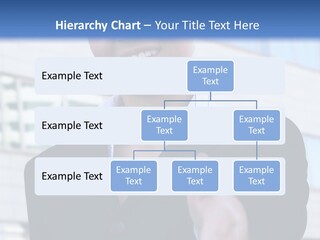 Success Negotiating Person PowerPoint Template