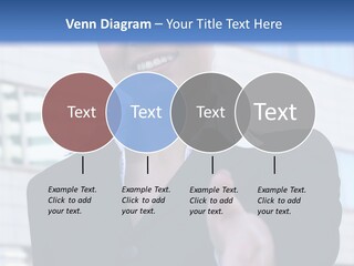 Success Negotiating Person PowerPoint Template