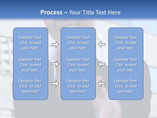 Success Negotiating Person PowerPoint Template