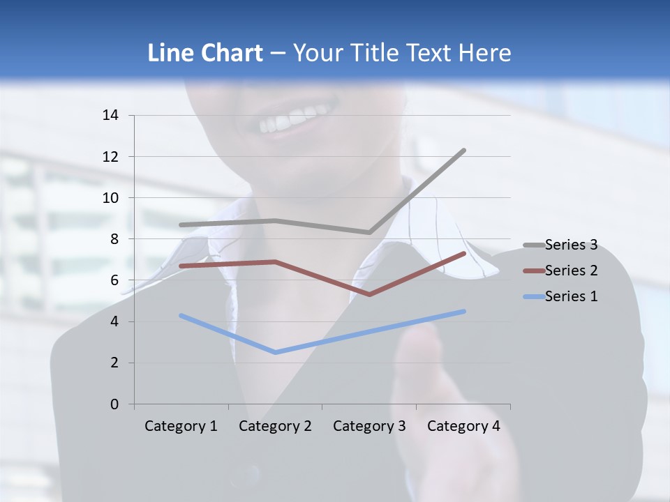 Success Negotiating Person PowerPoint Template