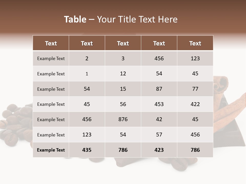 Sugary Fresh Seeds PowerPoint Template