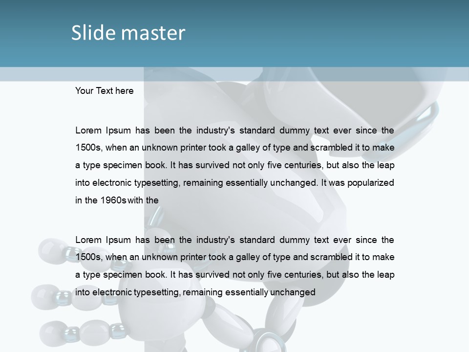 Future Modern Fiction PowerPoint Template