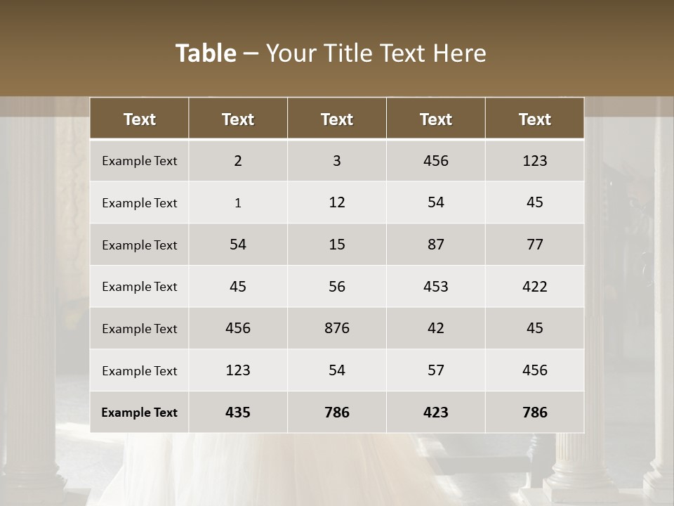 Bridegroom Bride Party PowerPoint Template