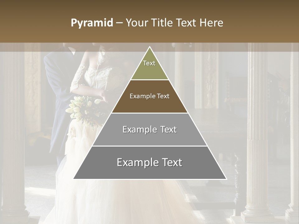 Bridegroom Bride Party PowerPoint Template