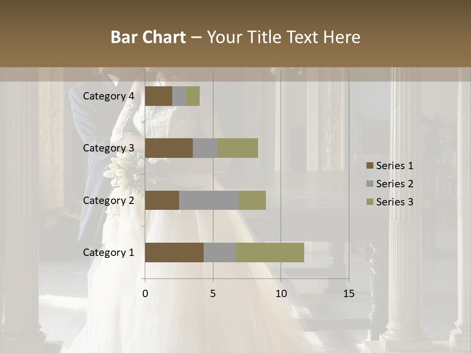 Bridegroom Bride Party PowerPoint Template