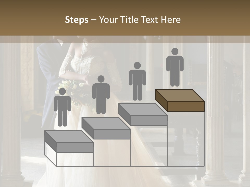 Bridegroom Bride Party PowerPoint Template