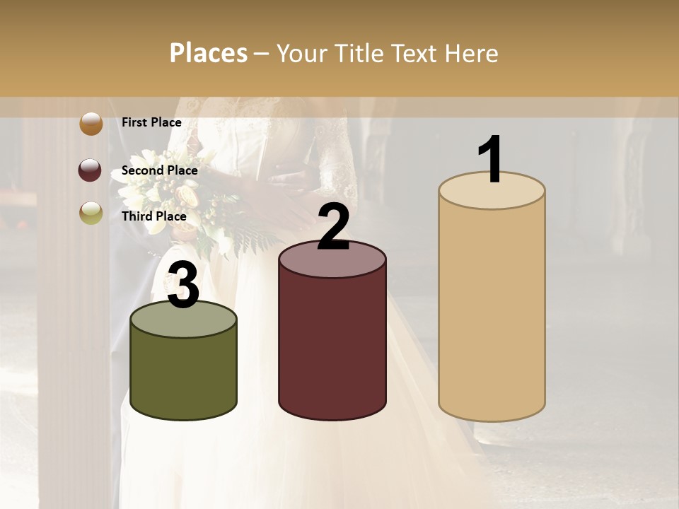 Spouse Ceremony Bridegroom PowerPoint Template