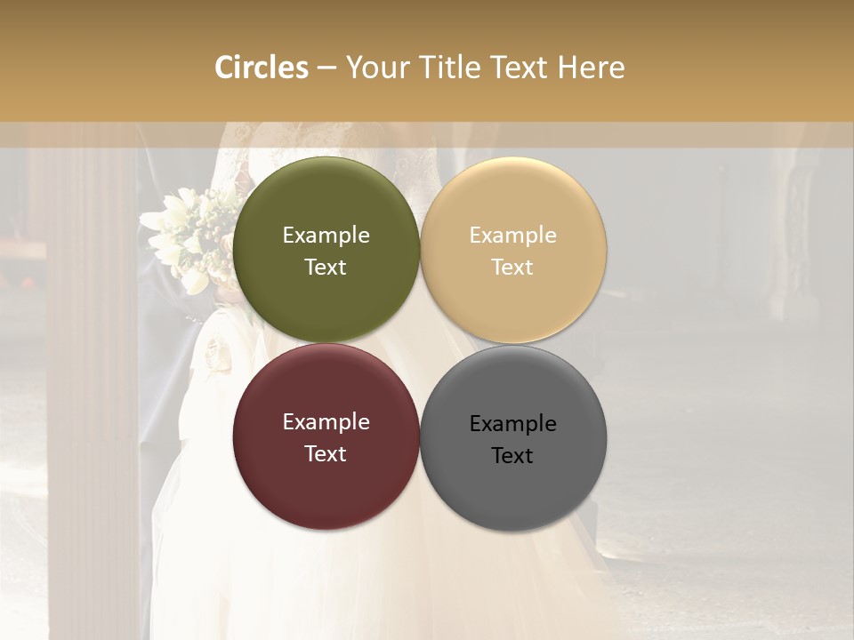 Spouse Ceremony Bridegroom PowerPoint Template