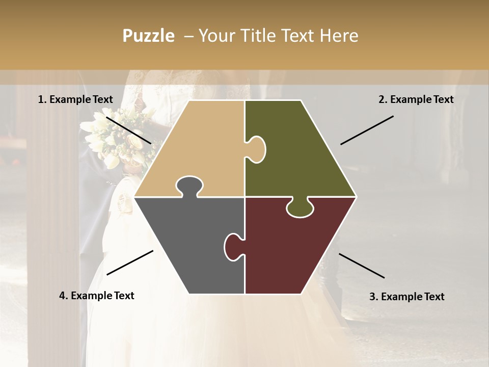 Spouse Ceremony Bridegroom PowerPoint Template