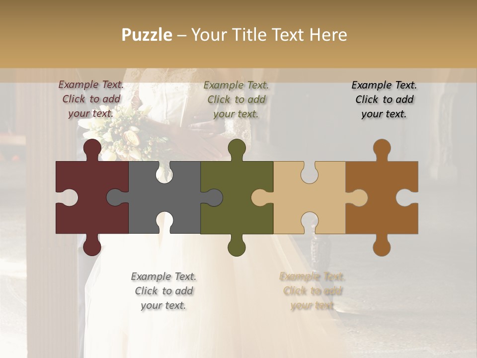 Spouse Ceremony Bridegroom PowerPoint Template