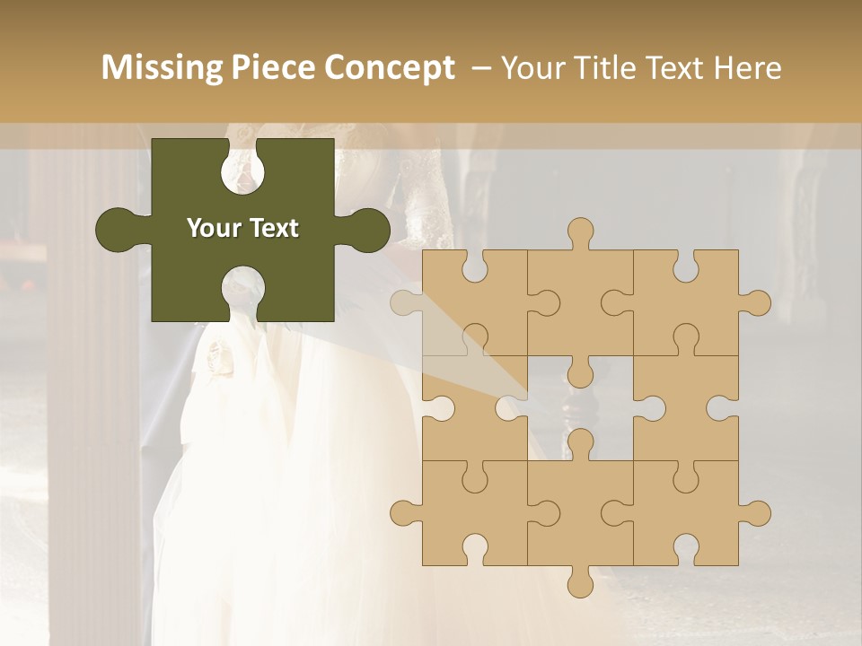 Spouse Ceremony Bridegroom PowerPoint Template