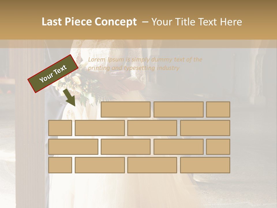 Spouse Ceremony Bridegroom PowerPoint Template