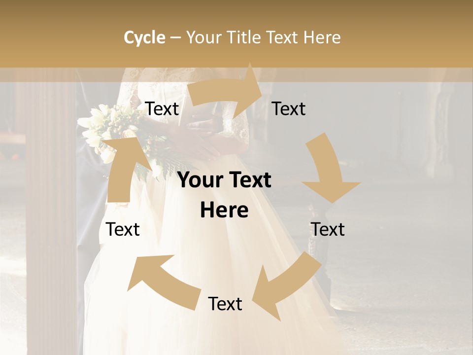 Spouse Ceremony Bridegroom PowerPoint Template