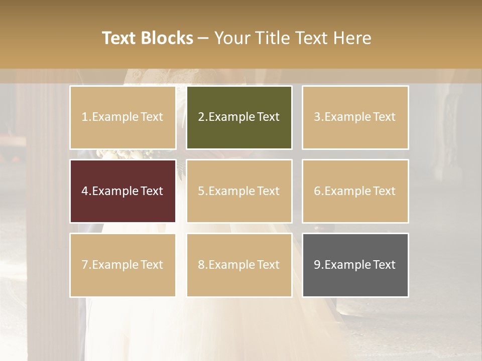 Spouse Ceremony Bridegroom PowerPoint Template