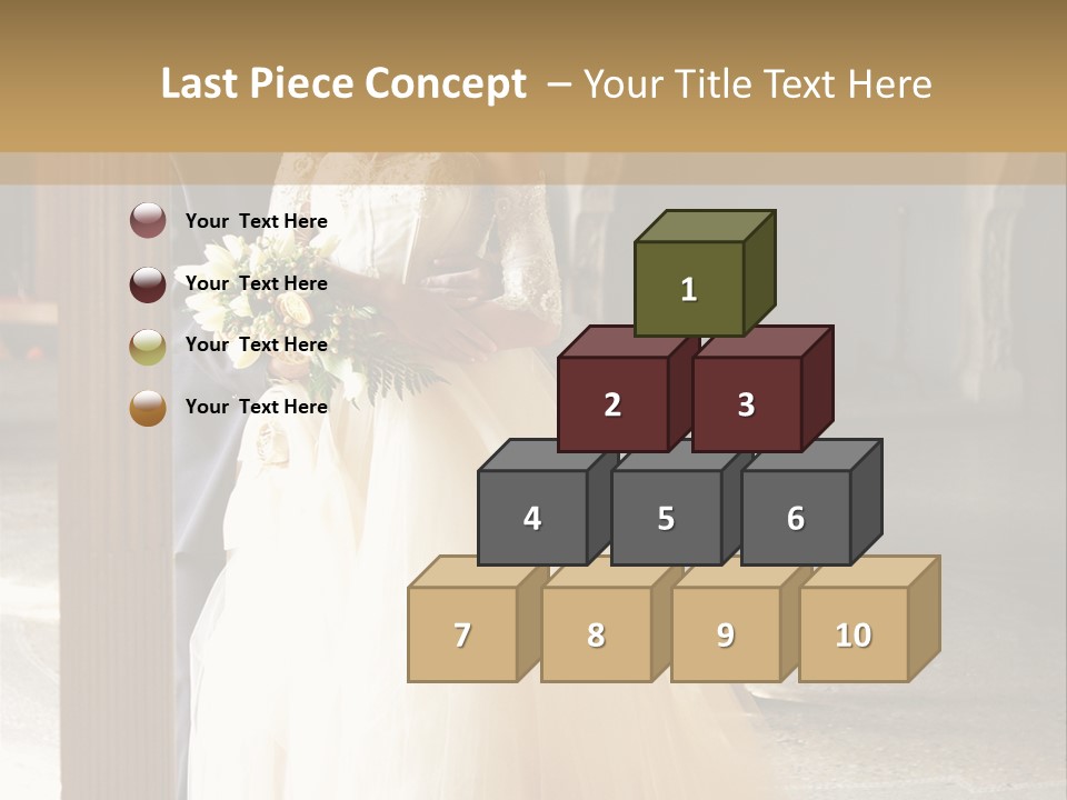 Spouse Ceremony Bridegroom PowerPoint Template