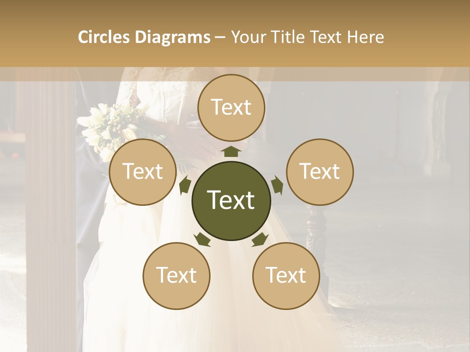 Spouse Ceremony Bridegroom PowerPoint Template