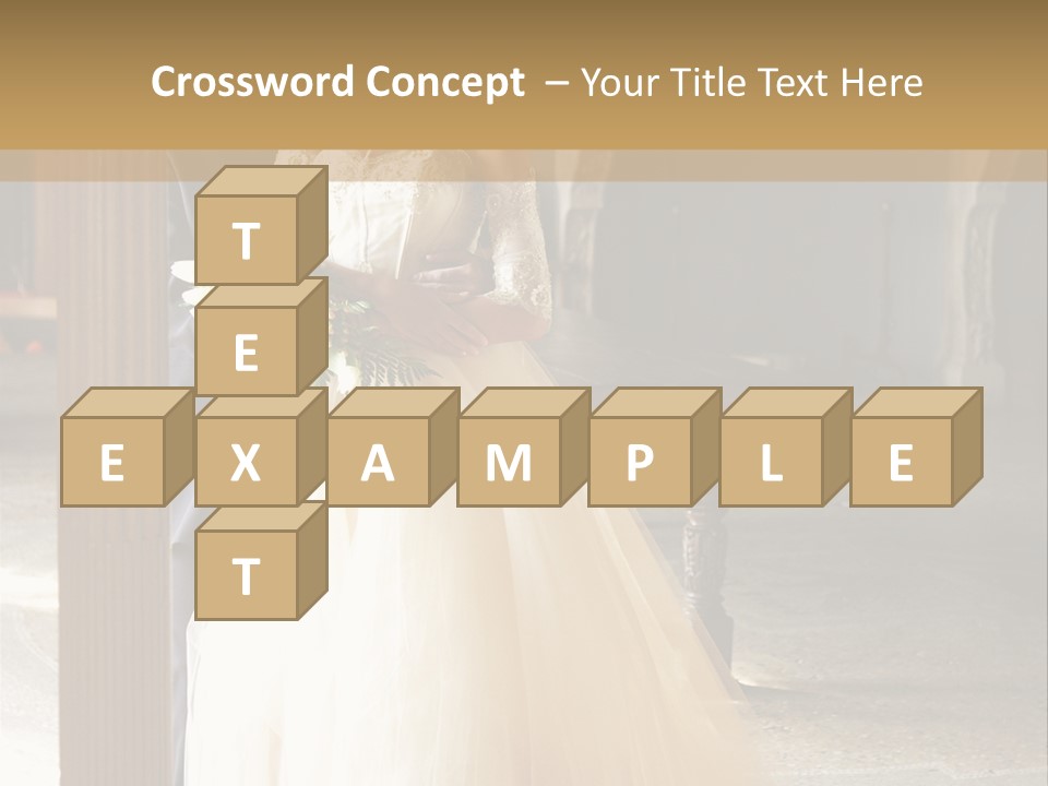 Spouse Ceremony Bridegroom PowerPoint Template