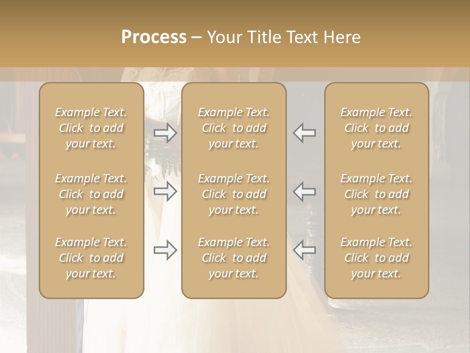 Spouse Ceremony Bridegroom PowerPoint Template