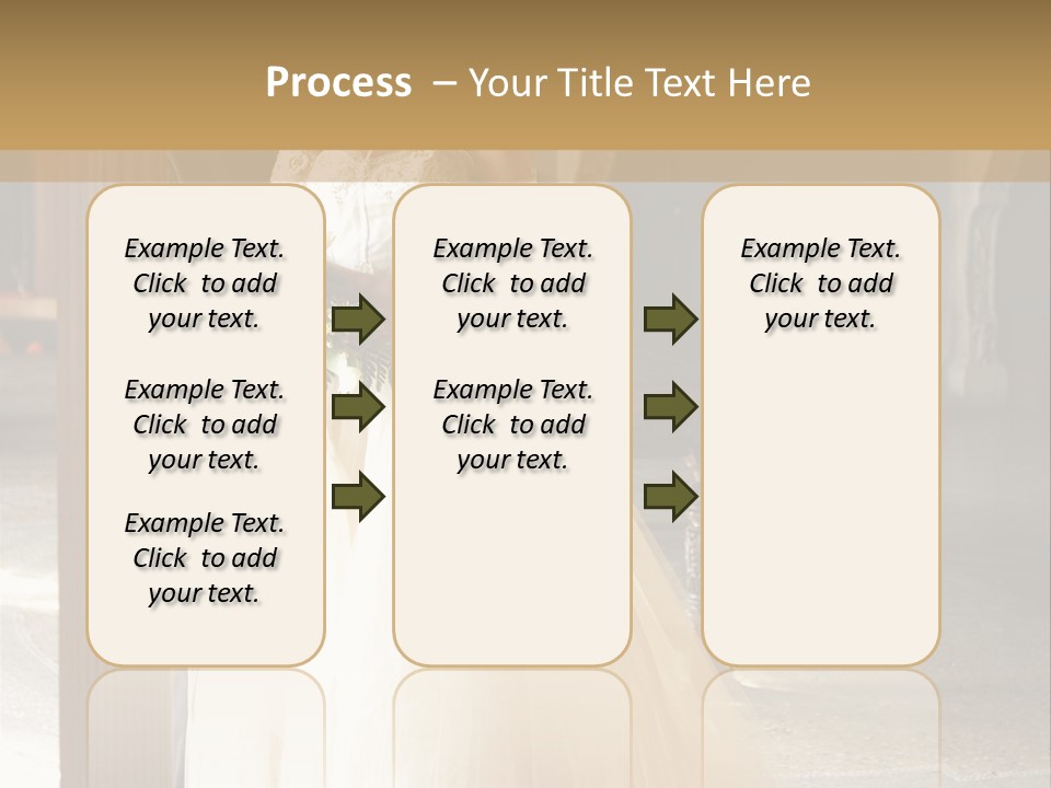Spouse Ceremony Bridegroom PowerPoint Template