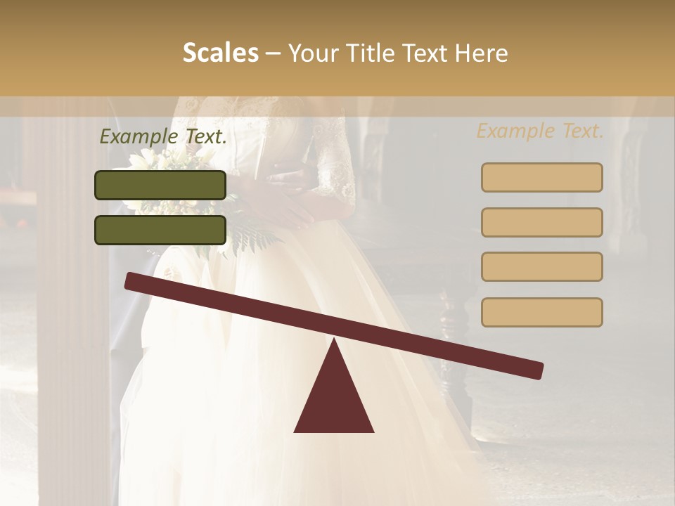 Spouse Ceremony Bridegroom PowerPoint Template