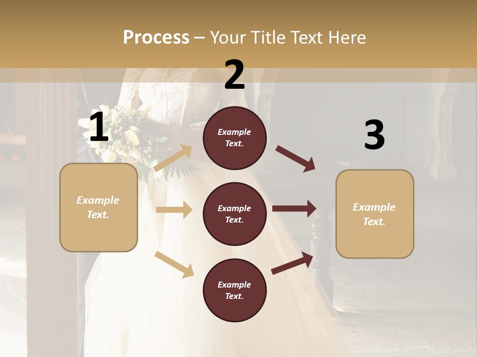 Spouse Ceremony Bridegroom PowerPoint Template