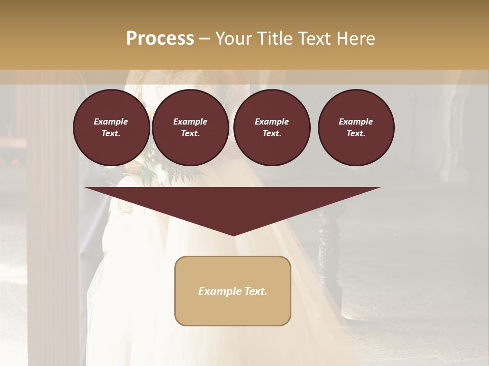 Spouse Ceremony Bridegroom PowerPoint Template