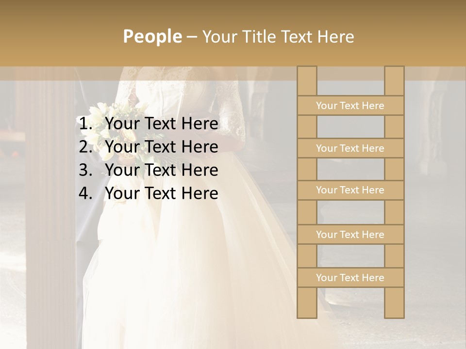 Spouse Ceremony Bridegroom PowerPoint Template