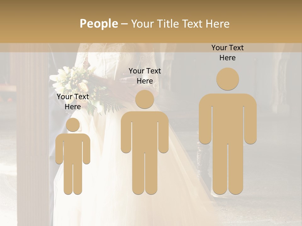 Spouse Ceremony Bridegroom PowerPoint Template