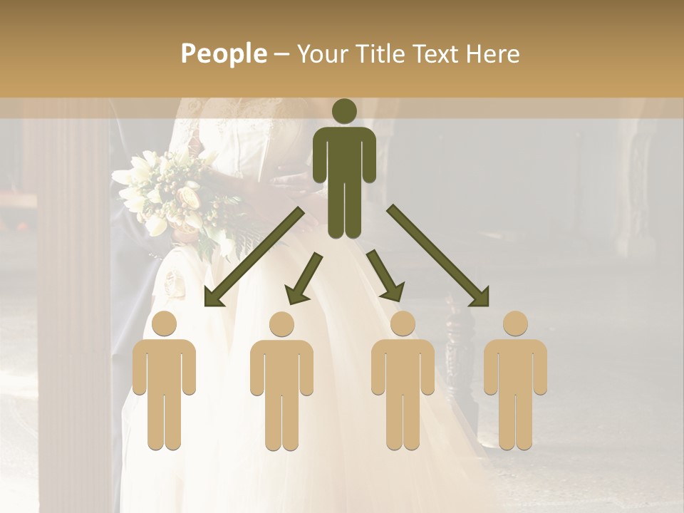 Spouse Ceremony Bridegroom PowerPoint Template
