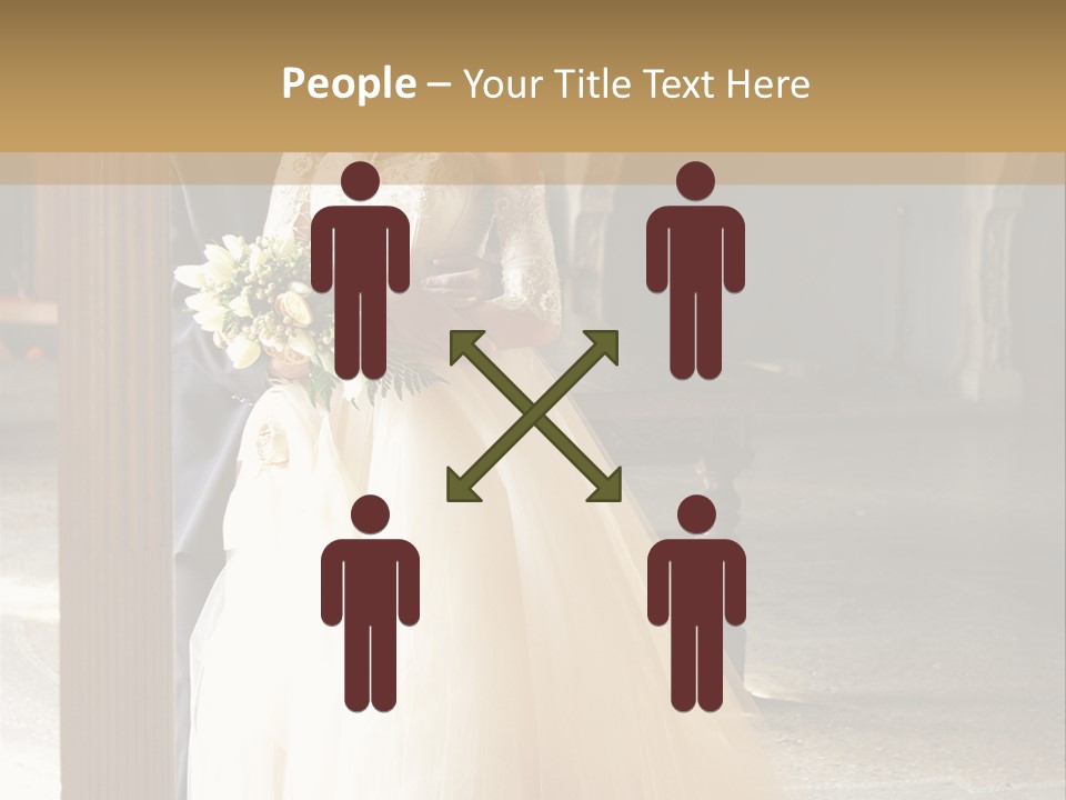 Spouse Ceremony Bridegroom PowerPoint Template