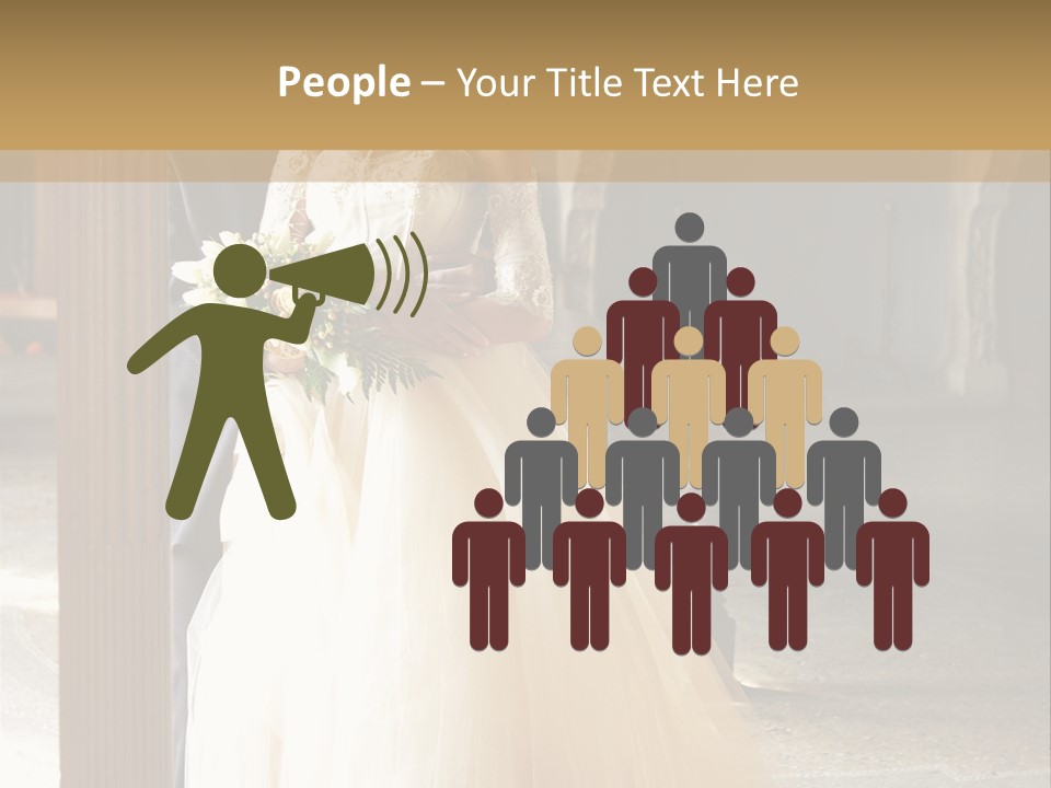 Spouse Ceremony Bridegroom PowerPoint Template