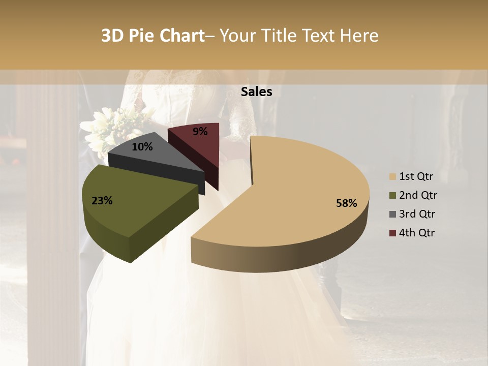 Spouse Ceremony Bridegroom PowerPoint Template