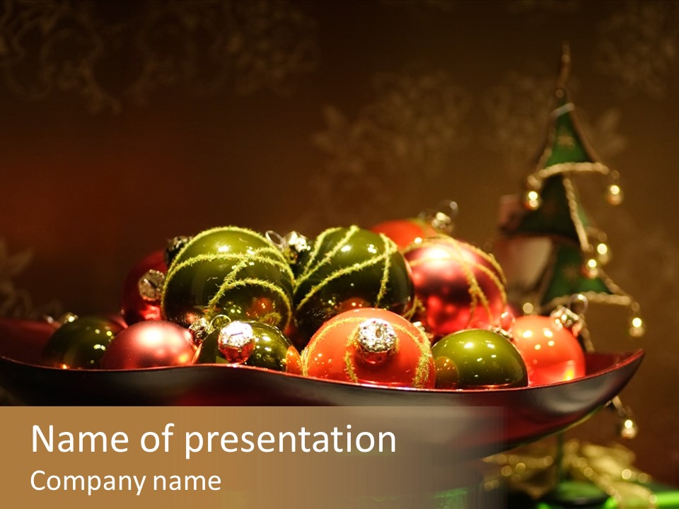 December Atmosphere Fast PowerPoint Template